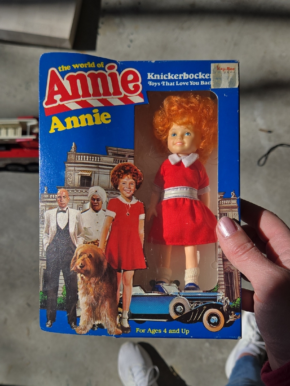 Annie Red Dress Doll - Classic Annie Toy